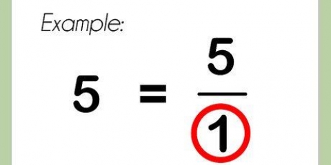 Multiplicer brøker med hele tal
