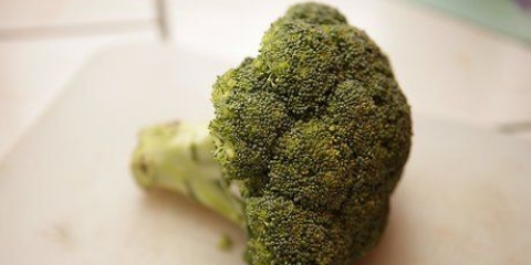 Frysning af broccoli