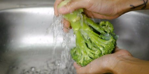 Dampende broccoli uden dampkurv