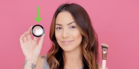 Påfør bronzer