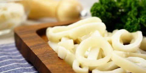 Forbered calamari