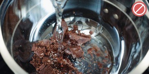 Smeltende chokolade