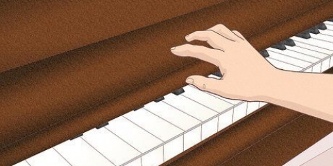 At spille spisepinde på et klaver eller keyboard