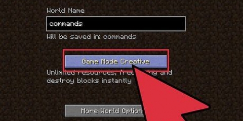 Brug af kommandoblokke i minecraft