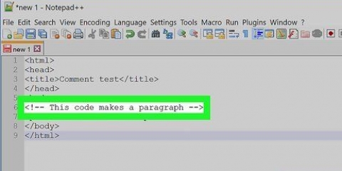 Tilføj kommentarer til html