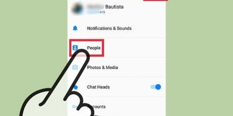 Synkroniser kontakter med facebook messenger