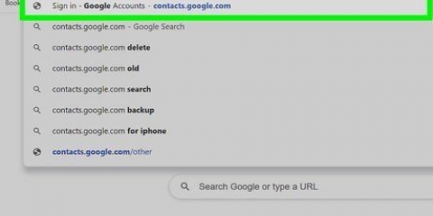 Tilføj kontakter i gmail