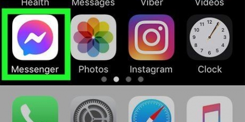 Fjern kontakter fra messenger på en iphone eller ipad