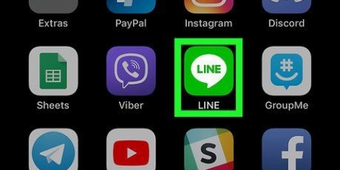 Fjern kontakter fra line på iphone eller ipad