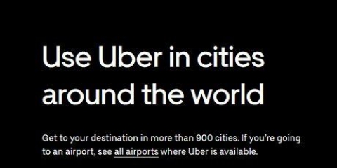 Tjek, om uber er tilgængelig i dit område