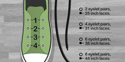 Converse sko med snøre