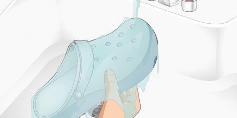 Rengøring af crocs