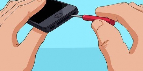 Fjern batteriet fra din iphone