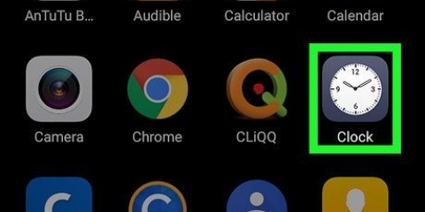 Skift alarm ringetone på en android