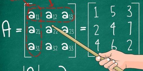 Bestemmelse af determinanten for en 3x3 matrix