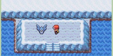 Fang de tre legendariske fugle i pokemon firered og leafgreen