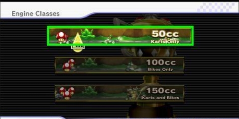 Sådan låser du op for de gennemsnitlige cykler og karts i mario kart wii