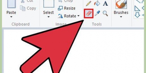 Skift størrelsen på viskelæderværktøjet i microsoft 7 paint