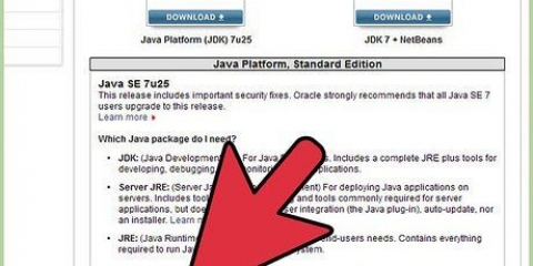 Download, installer og kør jdk