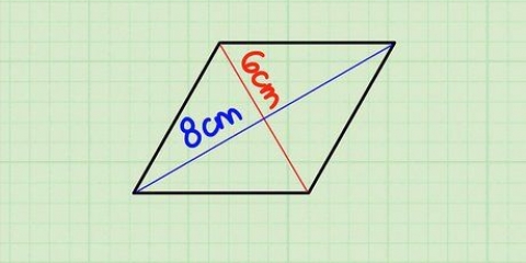 Beregn arealet af en rombe
