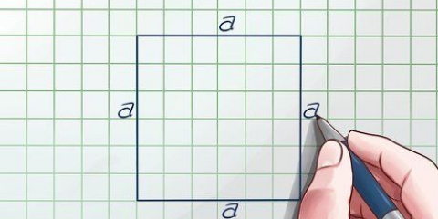 Beregning af arealet af en firkant ved hjælp af diagonalen