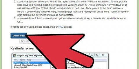 Sådan finder du windows-produktnøglen