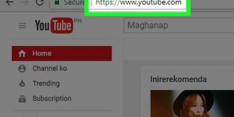 Skift sproget på youtube-webstedet