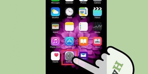 Ændring af sprog på en mobiltelefon