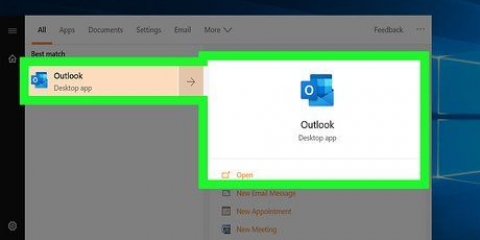 Opsætning af guiden ikke til stede i microsoft outlook