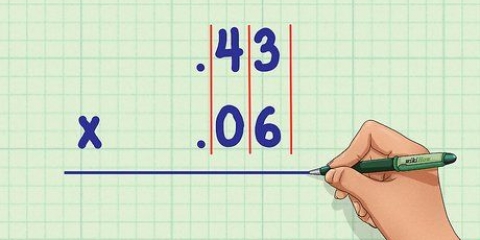 Multiplikation af decimalbrøker
