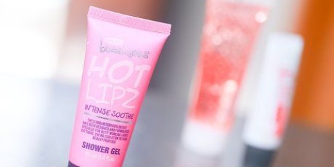 Brug af shower gel