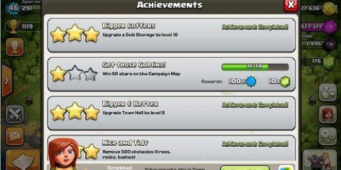 Få ædelstene i clash of clans