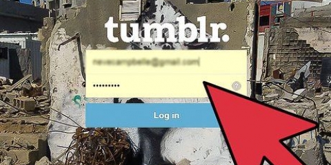 Opret en brugerdefineret side på tumblr