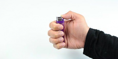 Bruger en lighter