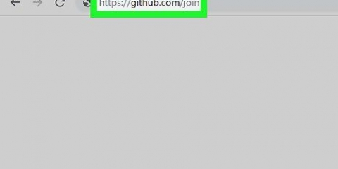 Opret en konto i github