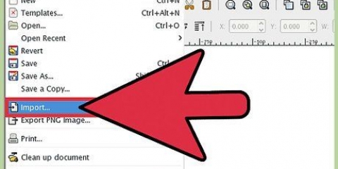 Spor et billede i inkscape