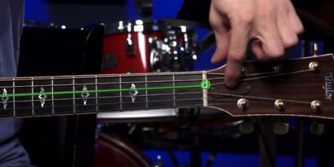 Tuning af en akustisk guitar