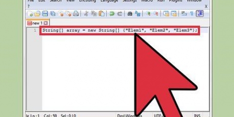 Udskrivning af et array i java