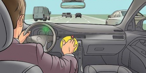Standsning af en bil, hvis bremser ikke længere virker