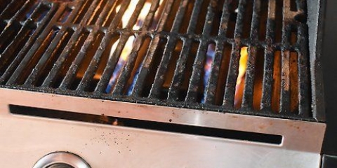 Rengøring af en gasgrill