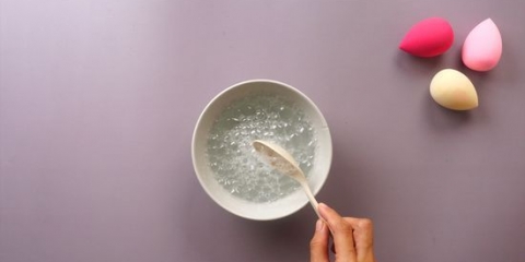 Rengøring af en skønhedsblender