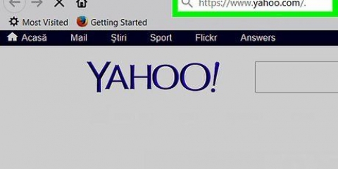 Videresend en besked med yahoo mail