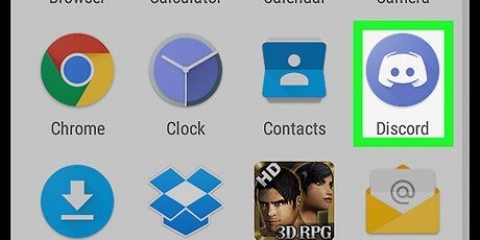Slet en besked i discord på en android