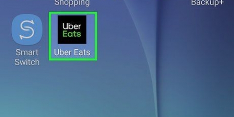 Annuller en uber eats-ordre