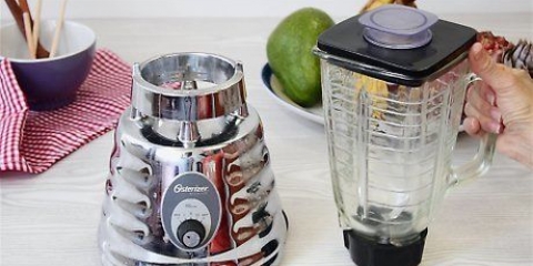 Ved hjælp af en blender