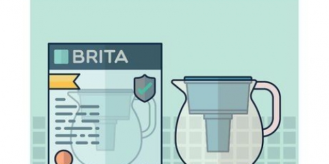 Brug af en brita-vandkande