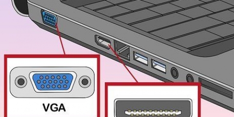 Tilslutning af en computer til et tv