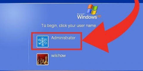 Hack en computer, der er adgangskodebeskyttet
