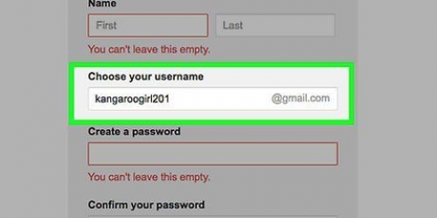 Opret en fed e-mailadresse