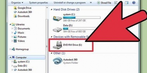 Brænd en dvd i windows 7
